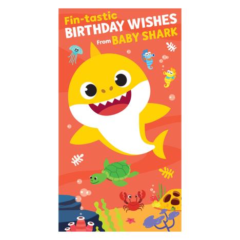 Fin-Tastic Wishes Baby Shark Birthday Card £2.10